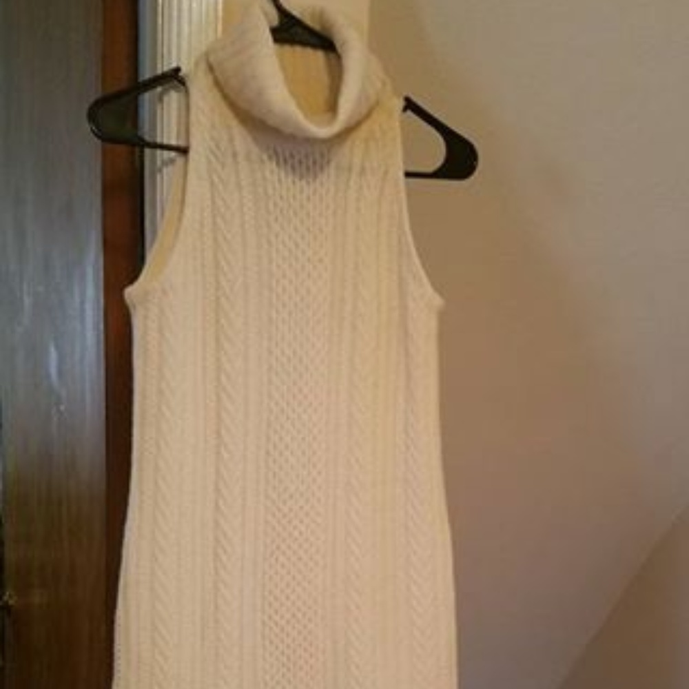 Ralph Lauren Long sleeveless sweater dress